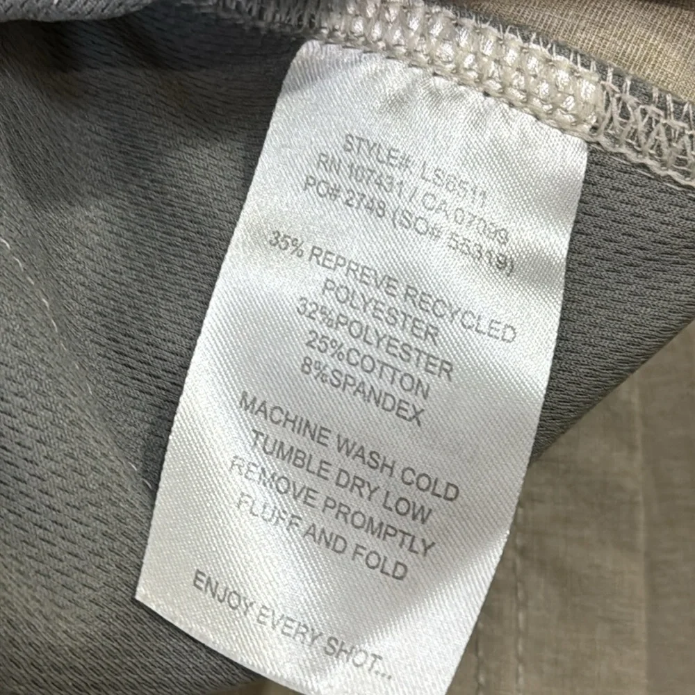 Linksoul golf Tan Flat Front Shorts‎ Lightweight Casual
